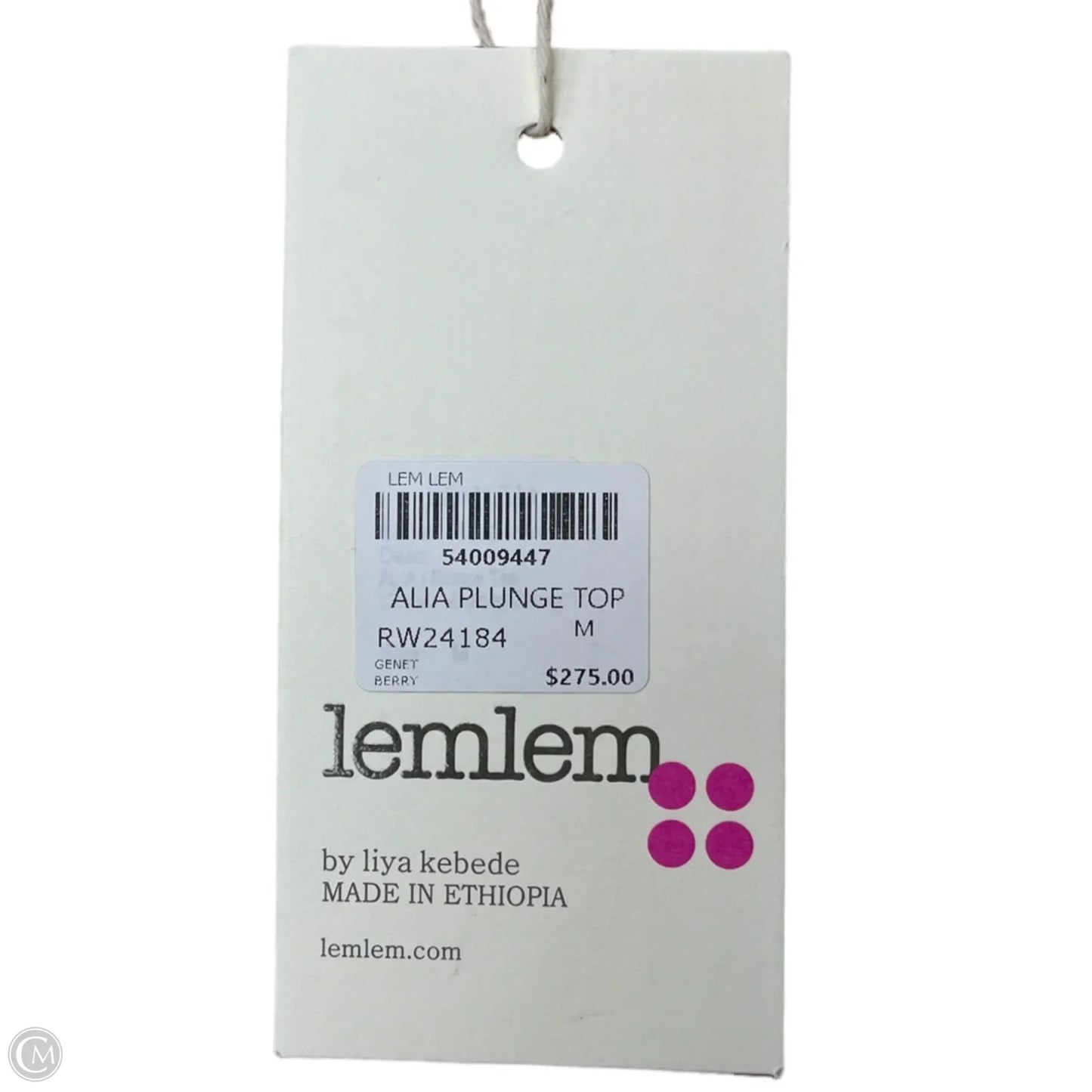 Top Sleeveless By Lemlem In Cream, Size: M