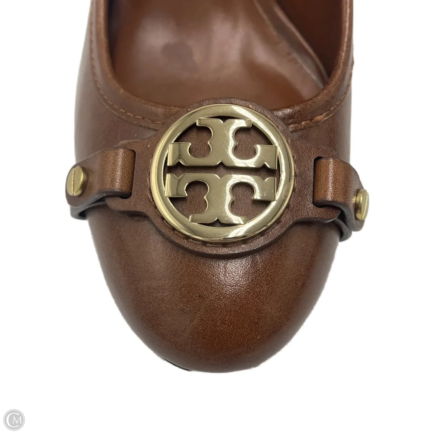 Shoes Designer By Tory Burch In Brown, Size: 8.5