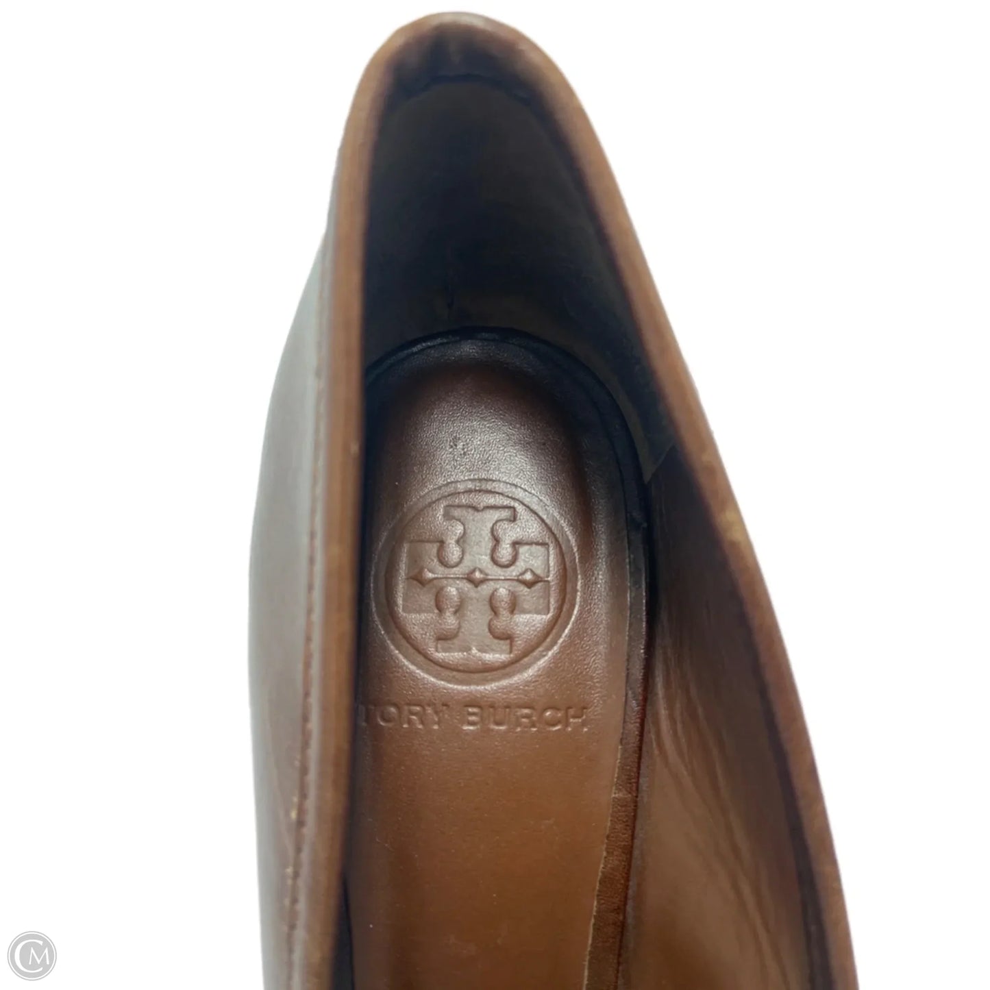 Shoes Designer By Tory Burch In Brown, Size: 8.5