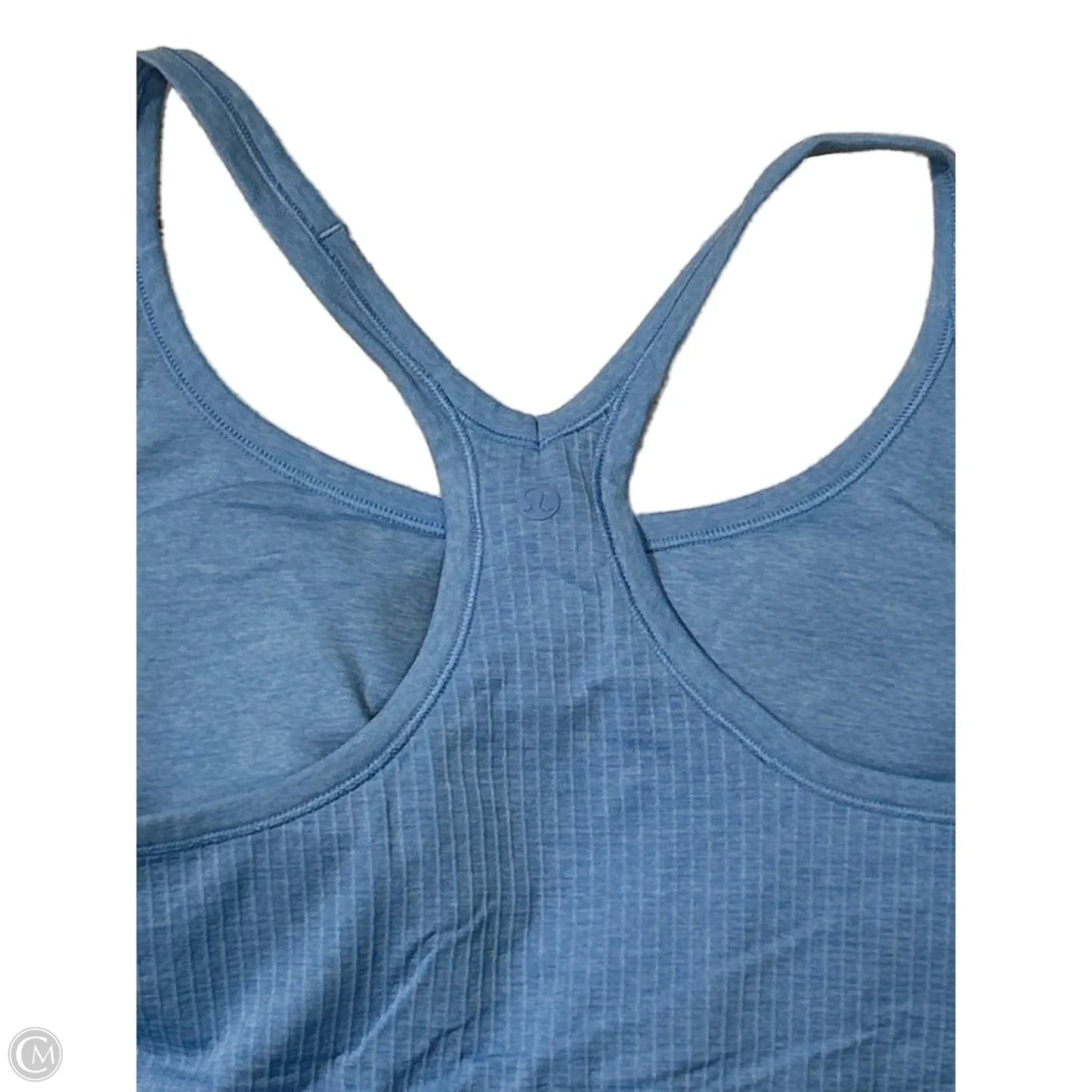 Athletic Tank Top By Lululemon In Blue, Size: L