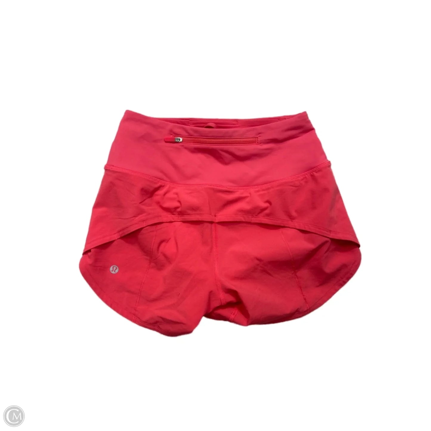 Athletic Shorts By Lululemon In Pink, Size: Xs