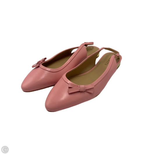Shoes Flats By Talbots In Pink, Size: 9.5