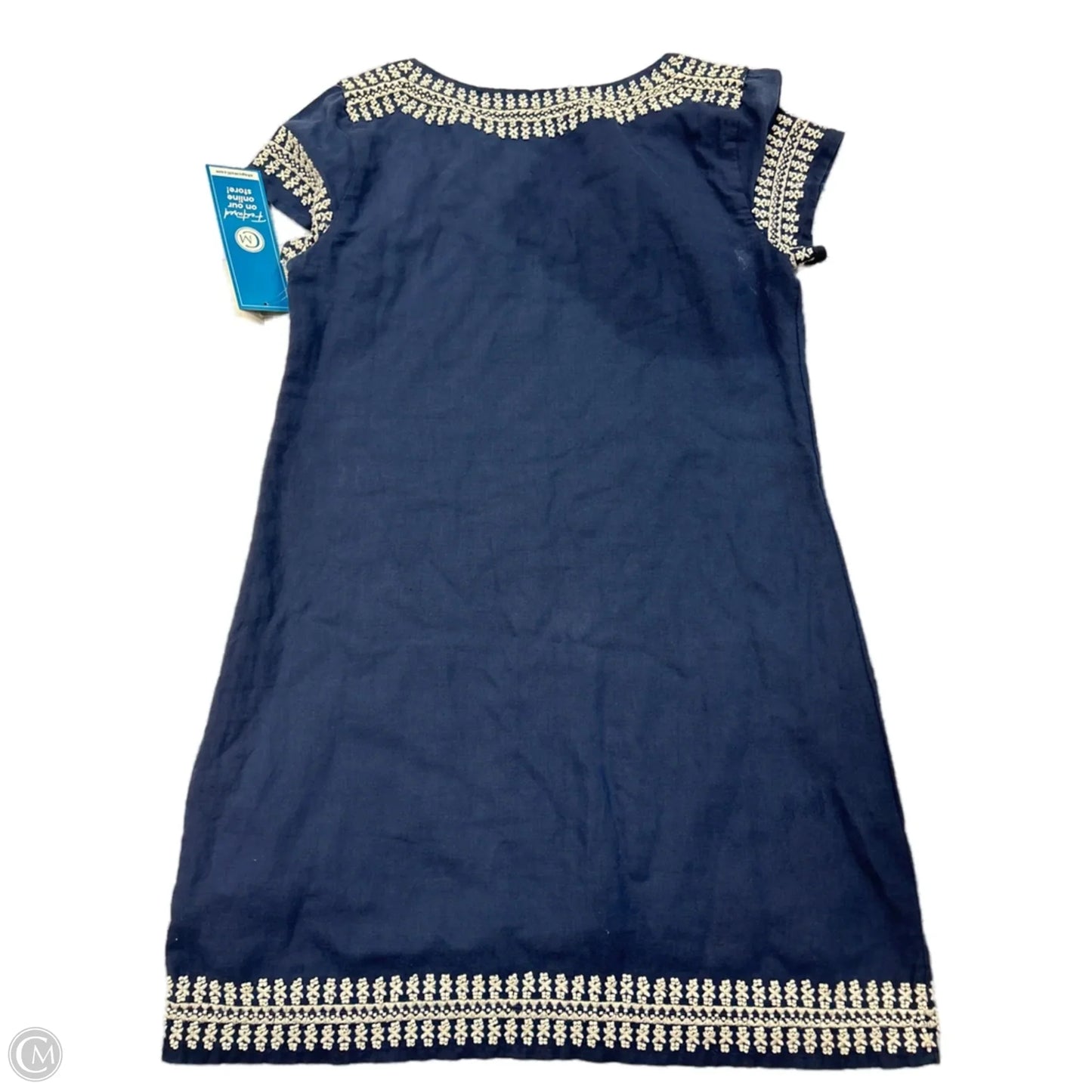 Dress Casual Short By Vineyard Vines In Blue, Size: M