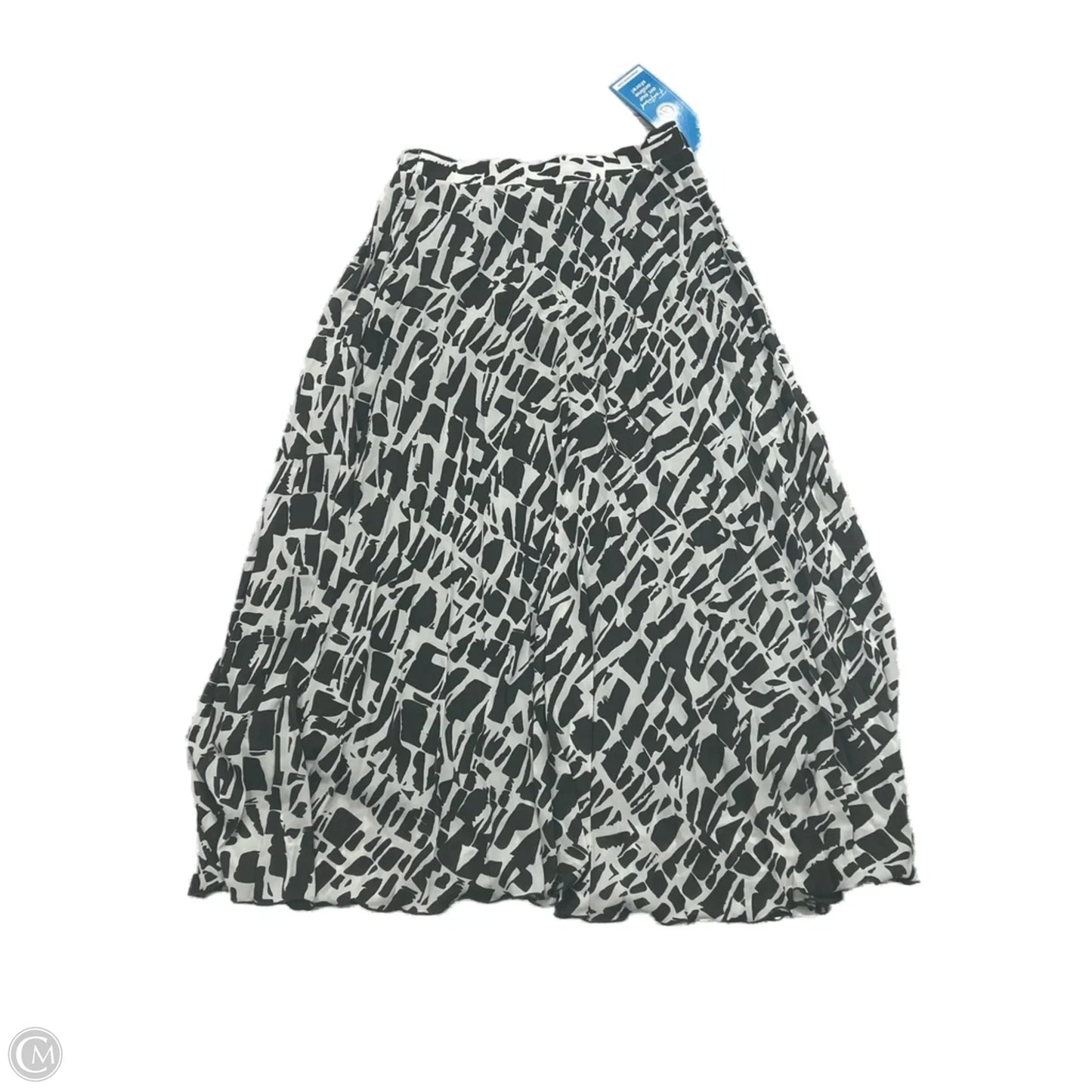 Skirt Maxi By Maeve In Grey & White, Size: Xs