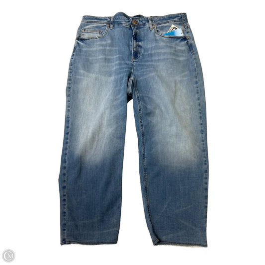 New! Jeans Cropped By J. Jill In Blue Denim, Size: 18