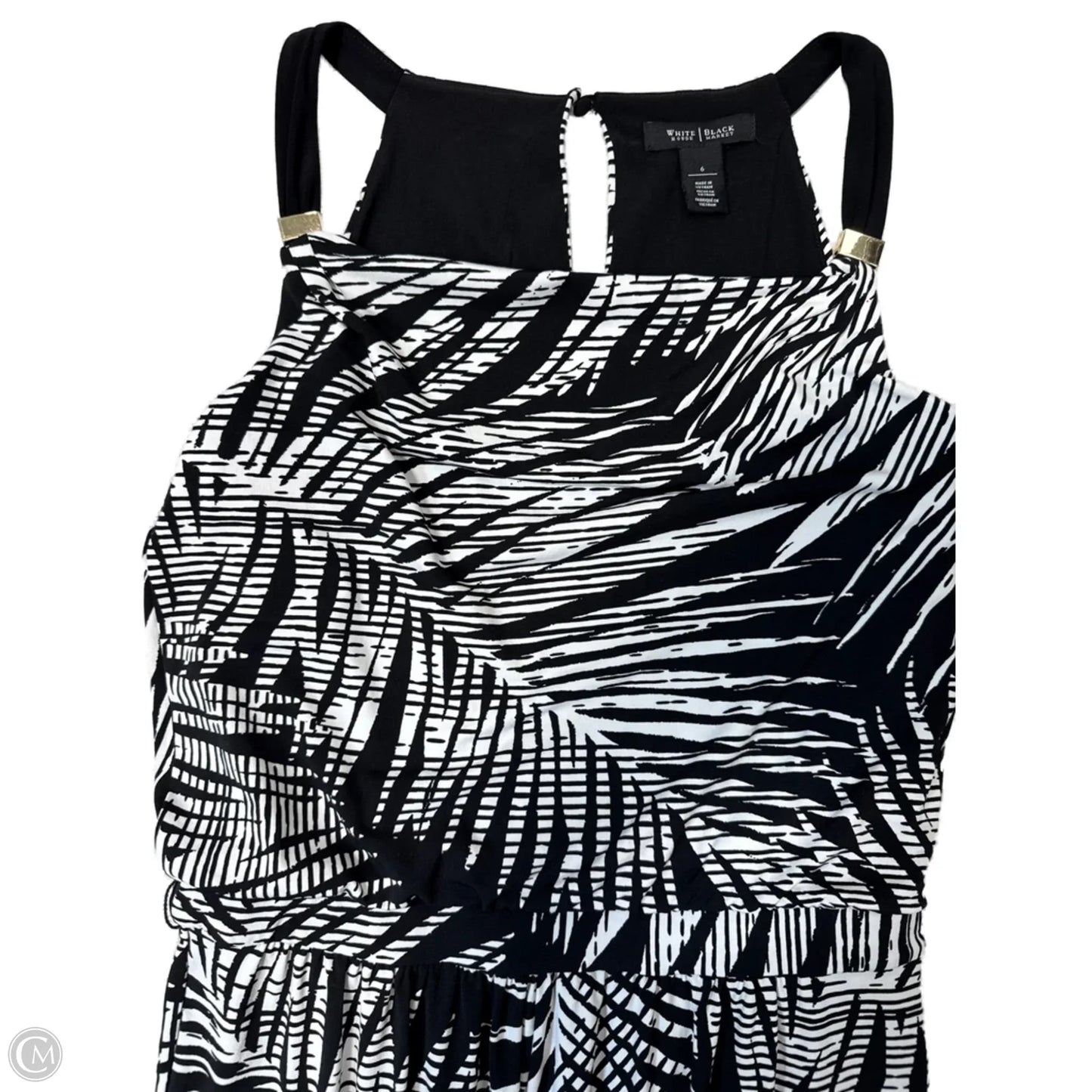 Jumpsuit By White House Black Market In Black & White, Size: S