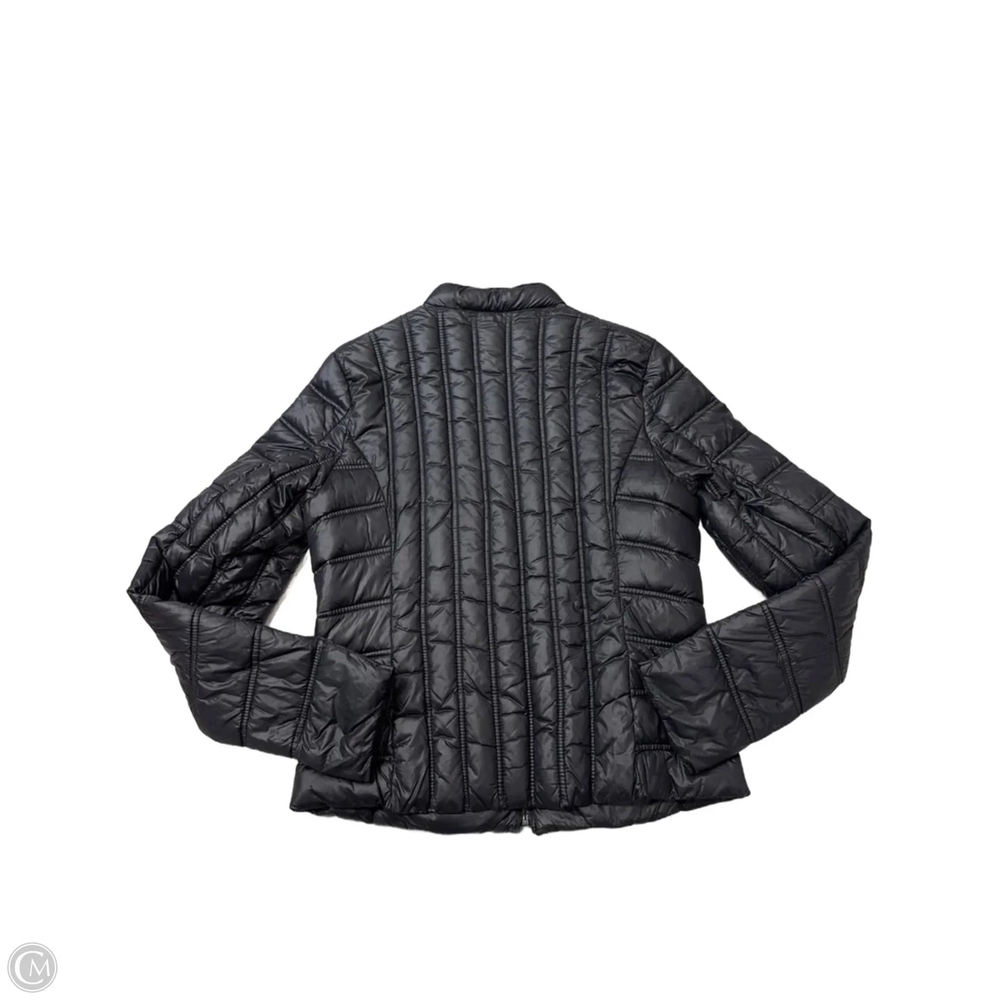 Coat Puffer & Quilted By Laundry In Black, Size: L