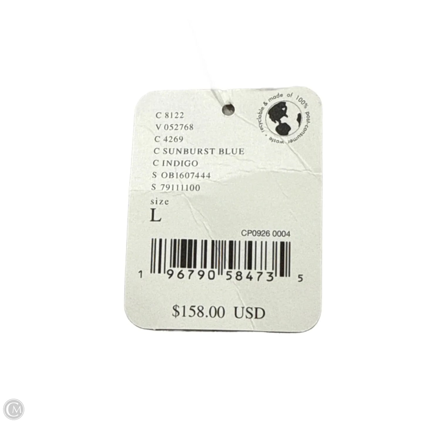 Jumpsuit By Free People In Blue Denim, Size: L