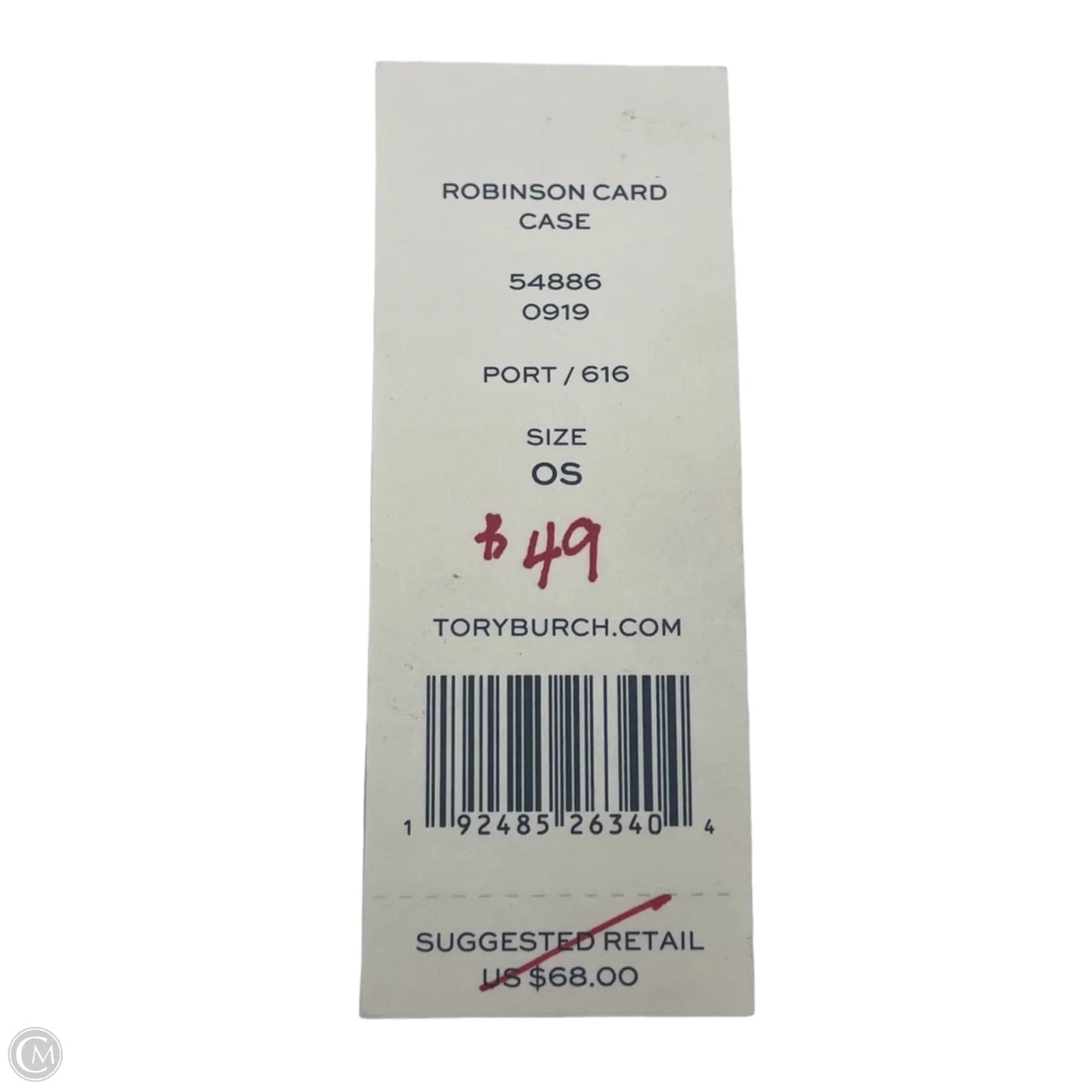 New! Id/Card Holder Designer By Tory Burch