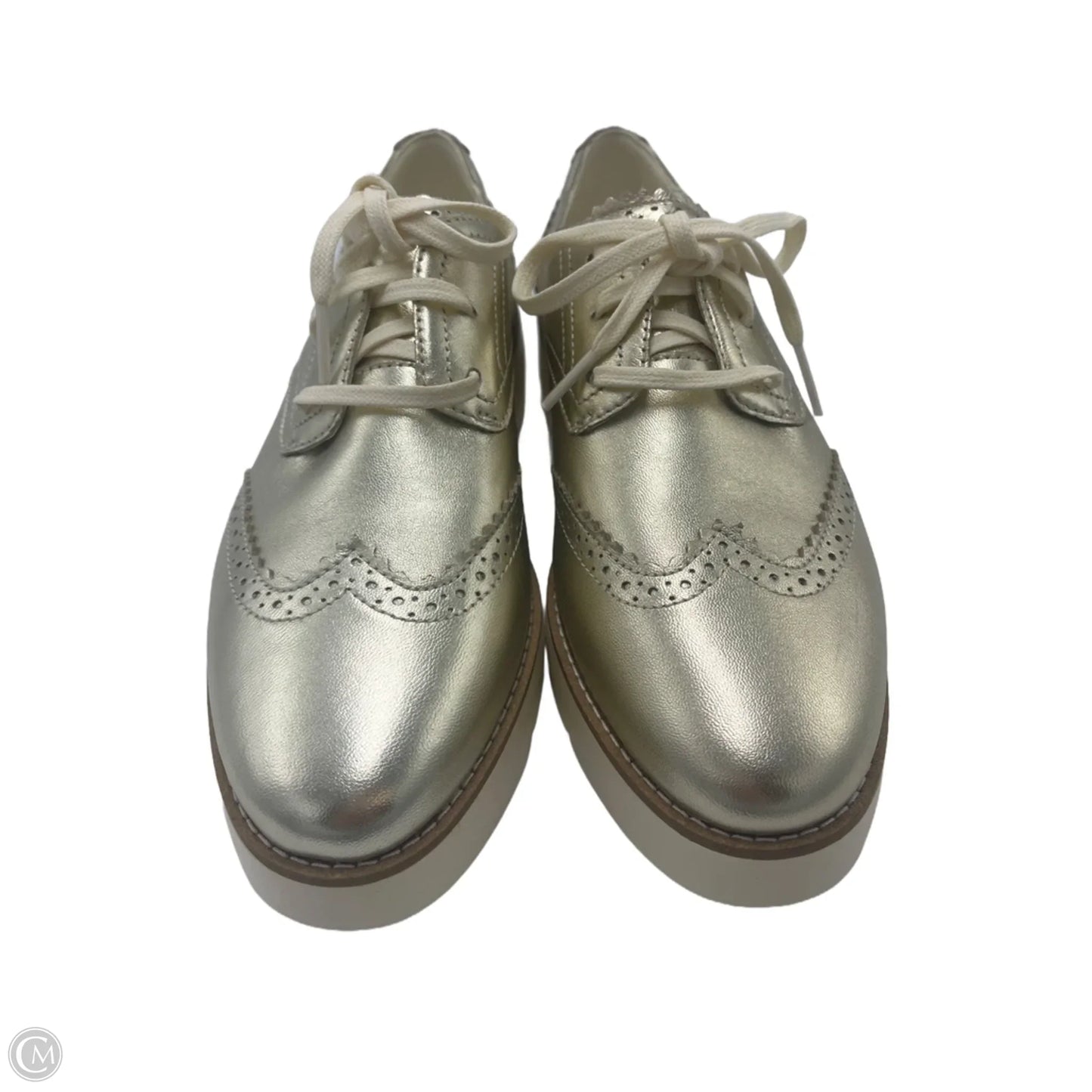 Shoes Designer By Cole-Haan In Gold, Size: 7.5