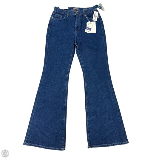 Jeans Flared By Dl1961 In Blue Denim, Size: 6