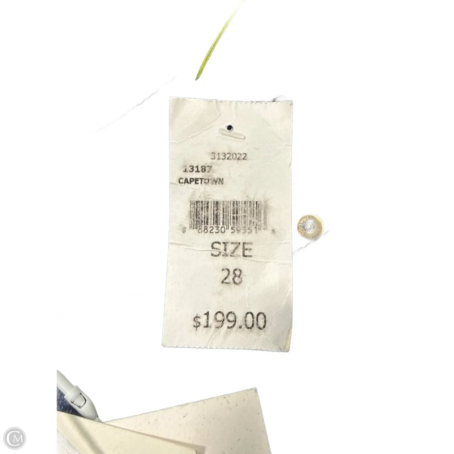 Jeans Flared By Dl1961 In Blue Denim, Size: 6