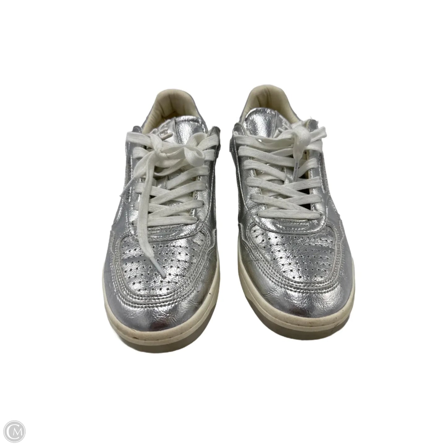 Shoes Athletic By Sam Edelman In Silver, Size: 9