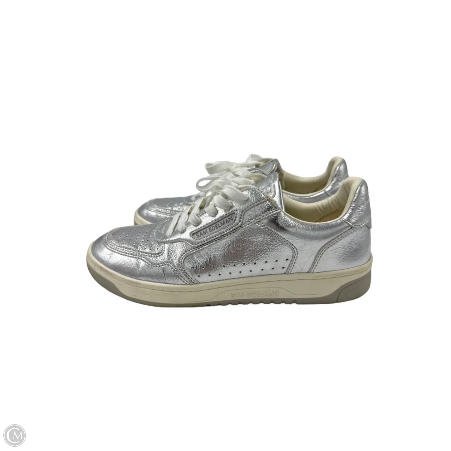 Shoes Athletic By Sam Edelman In Silver, Size: 9