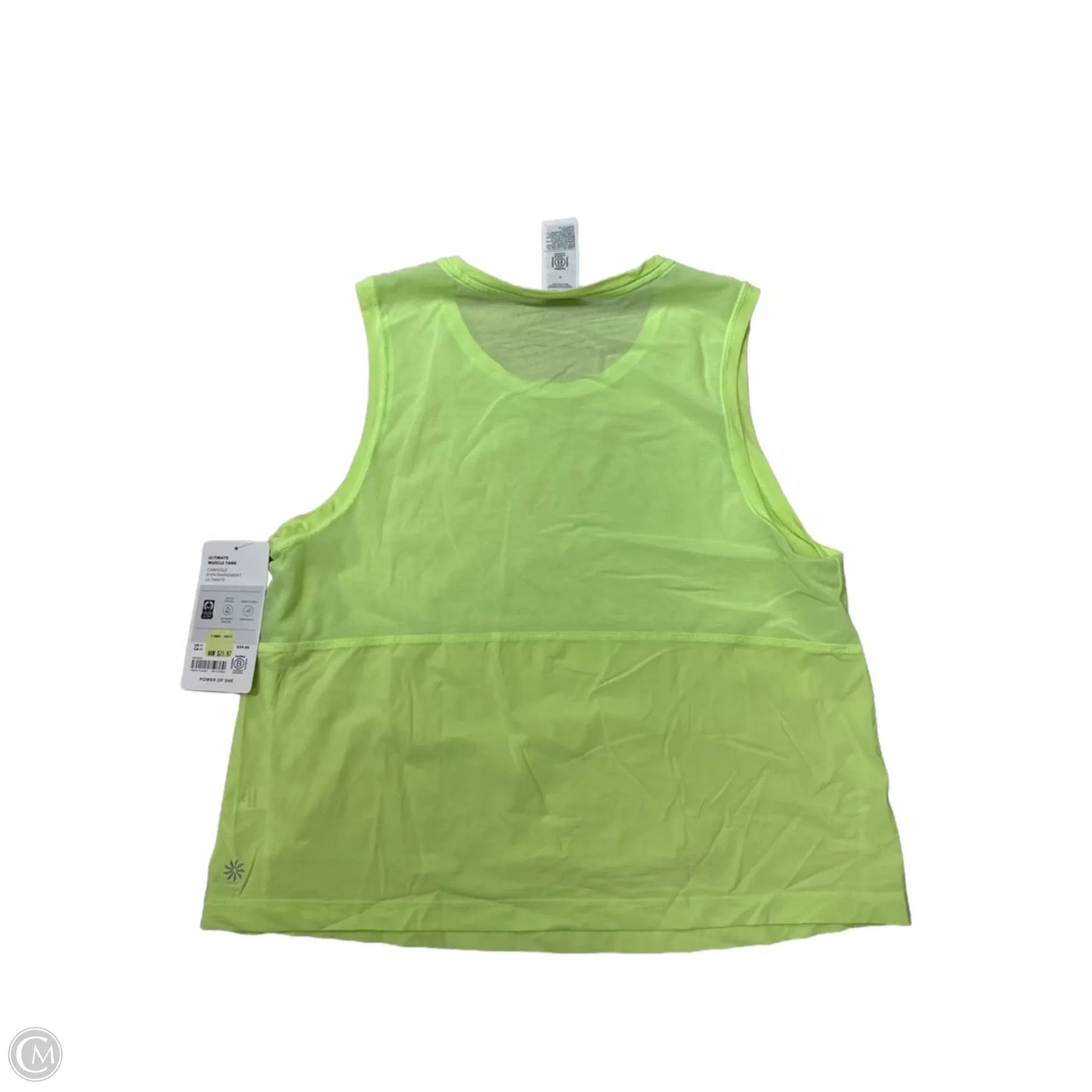 New! Athletic Tank Top By Athleta In Green, Size: M