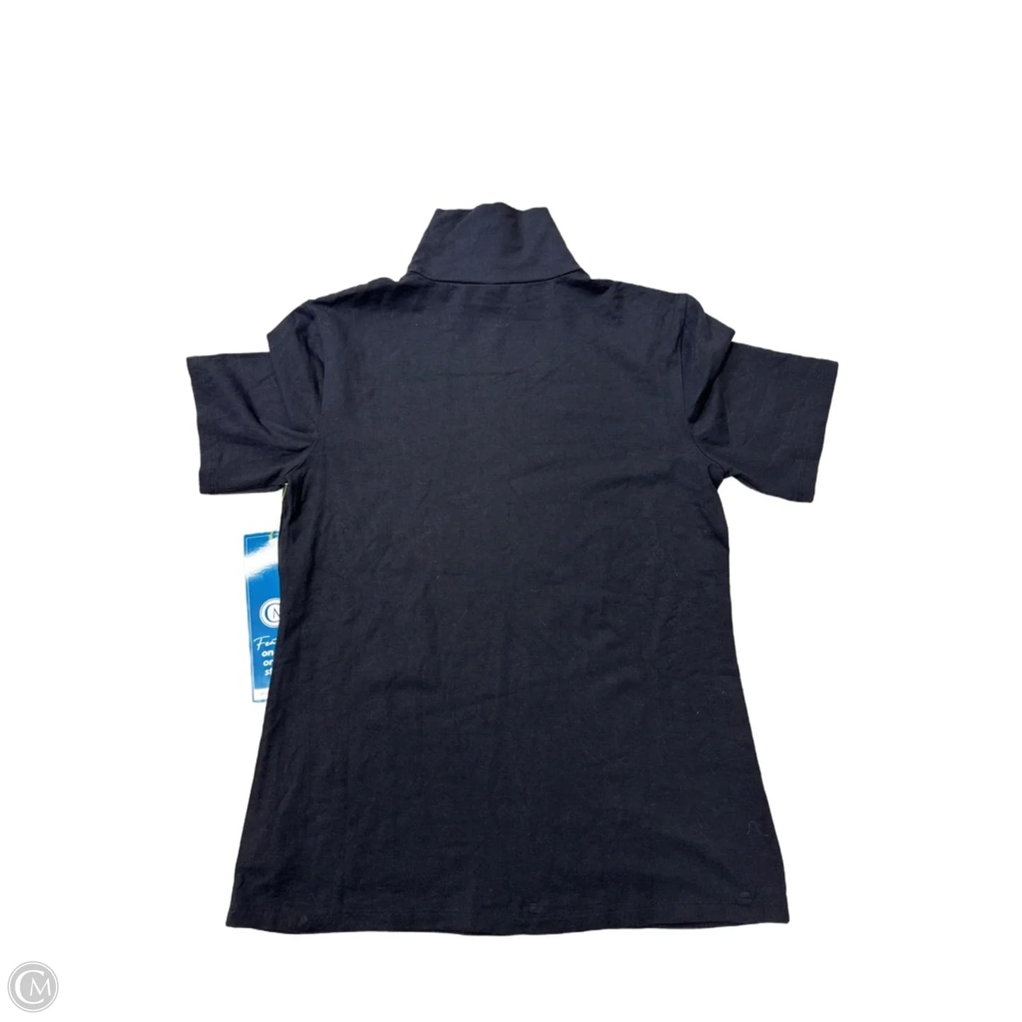 Top Short Sleeve Basic By Theory In Black, Size: L