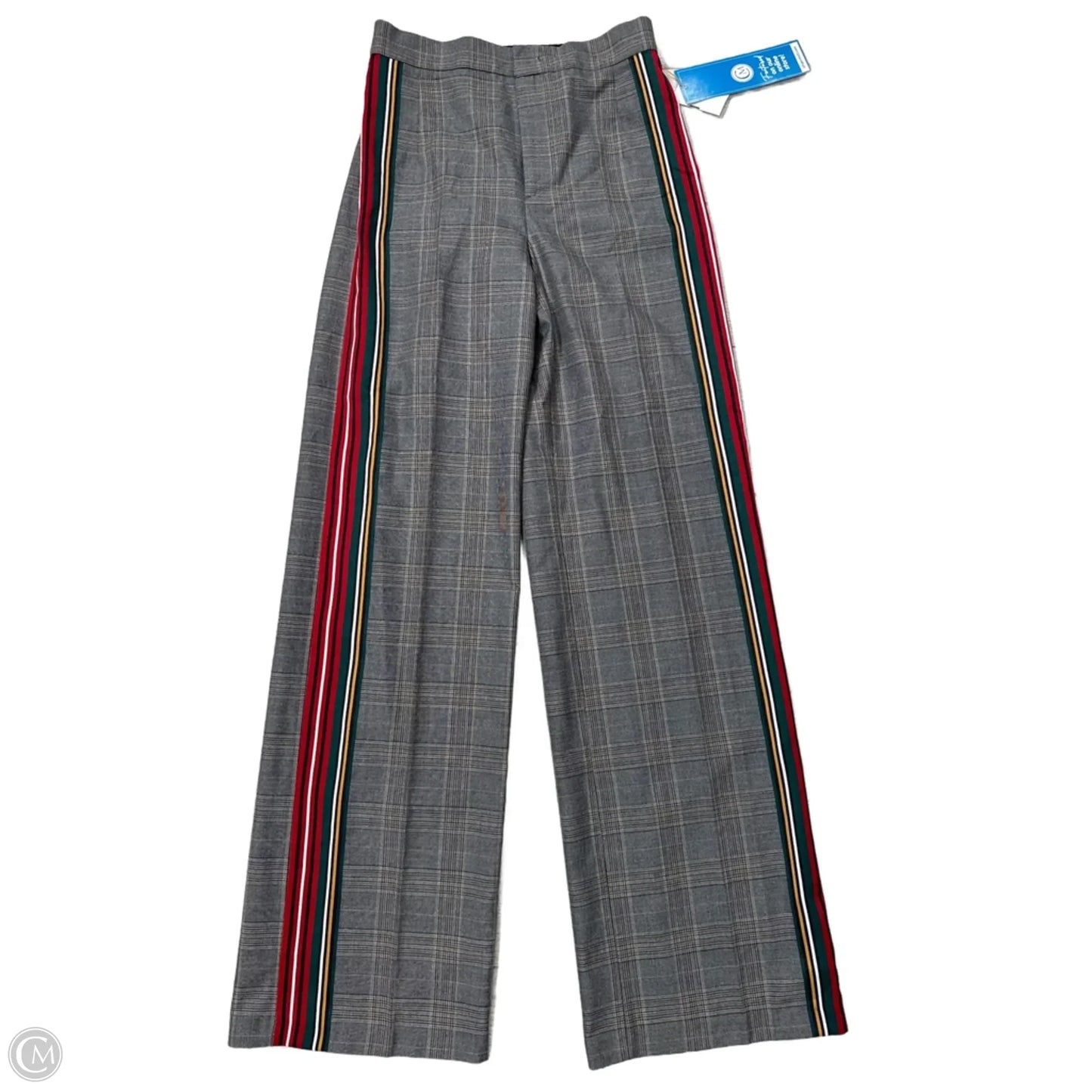 Pants Wide Leg By Zara In Grey, Size: Xs