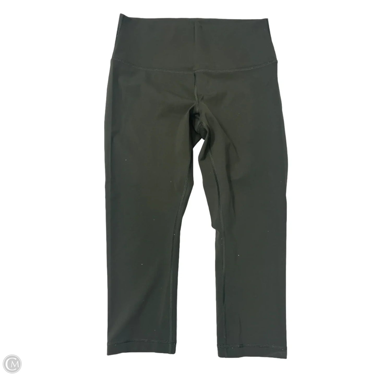 Athletic Capris By Lululemon In Green, Size: M