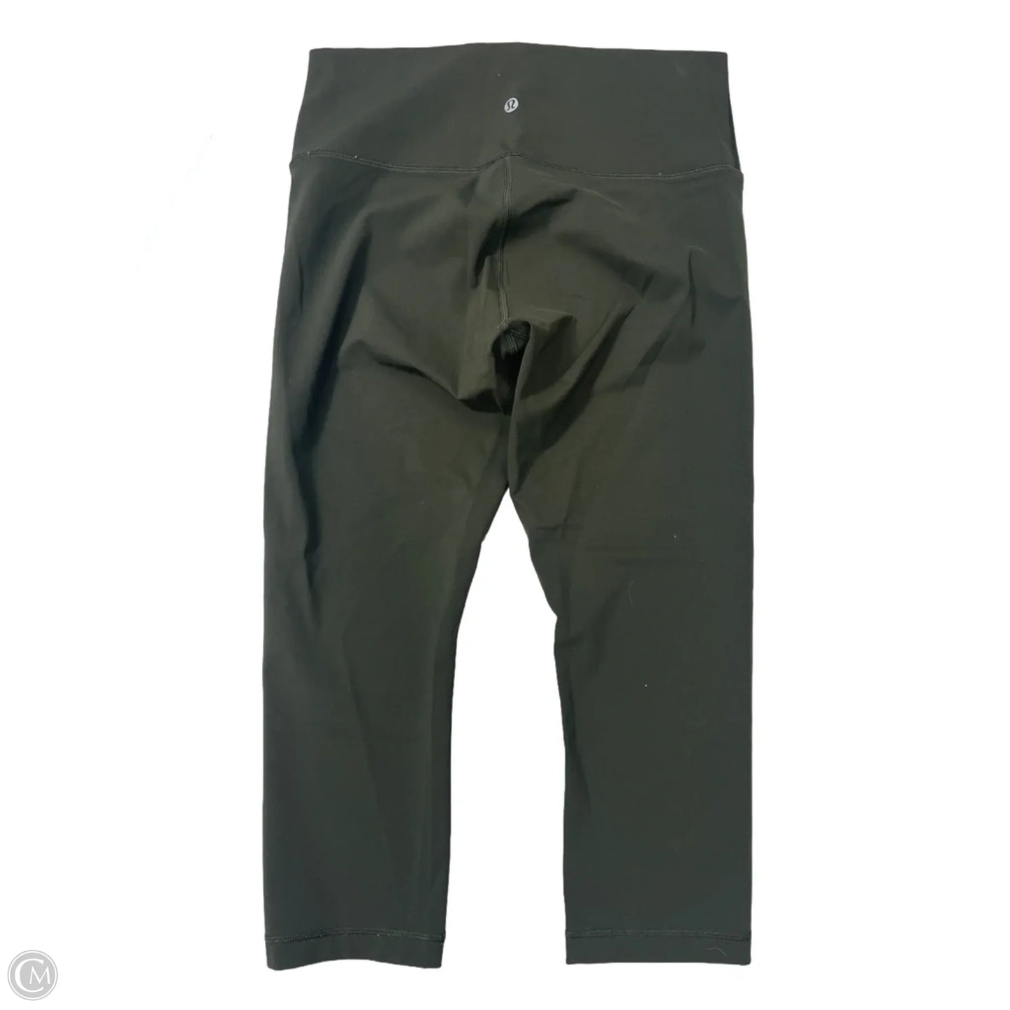 Athletic Capris By Lululemon In Green, Size: M
