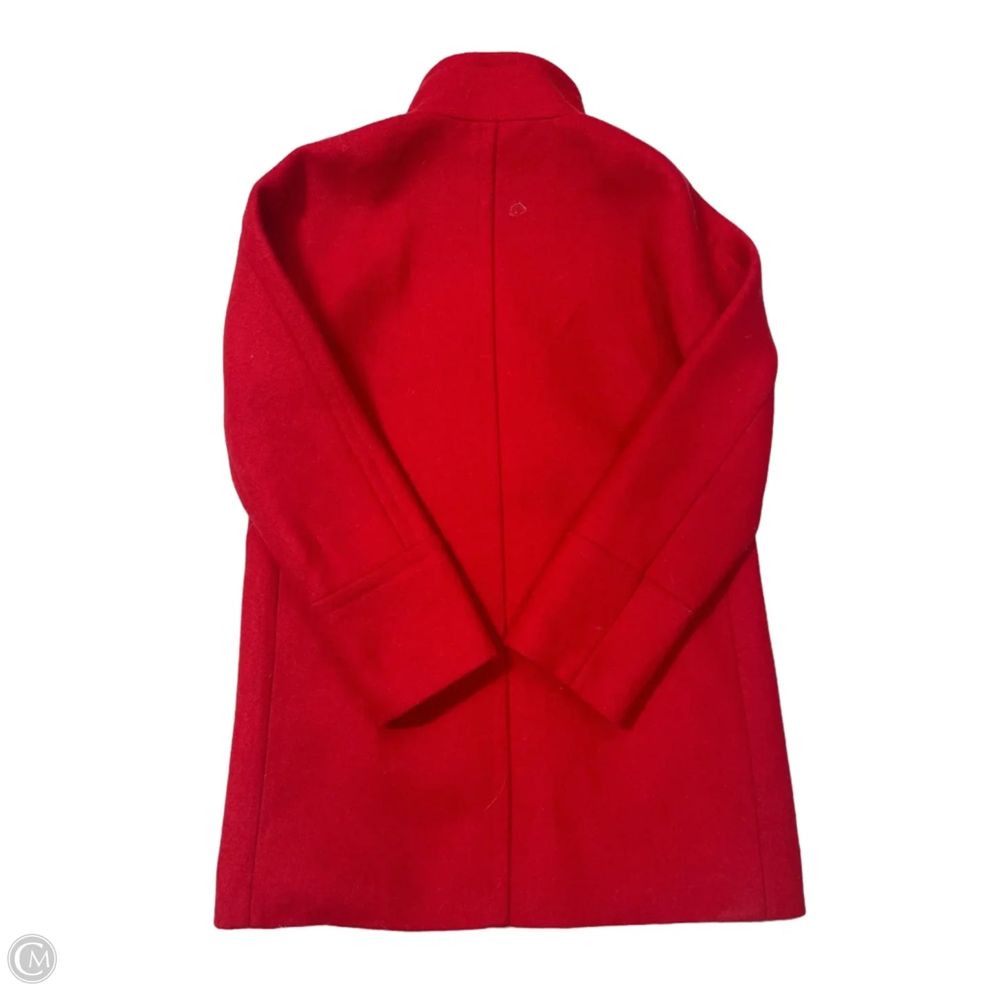 Coat Peacoat By J. Crew In Red, Size: S