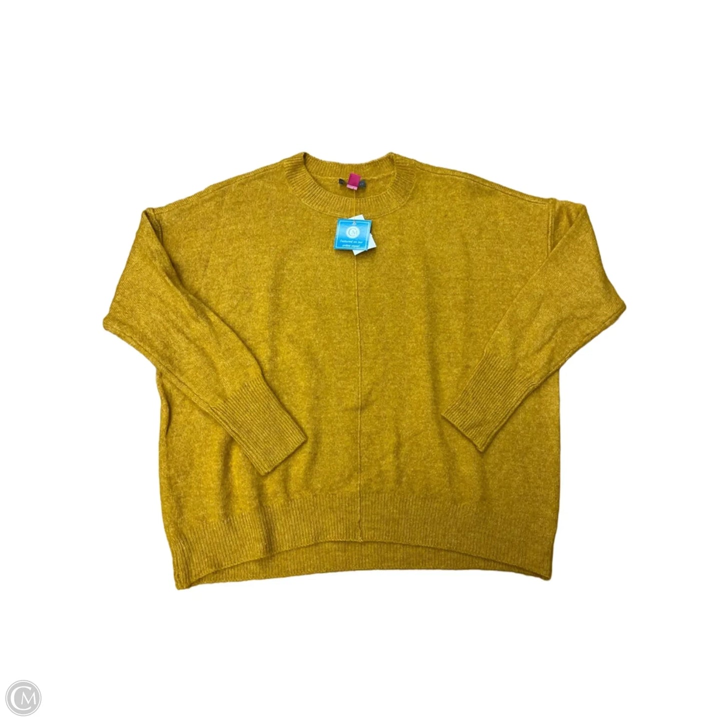Sweater By Vince Camuto In Yellow, Size: S