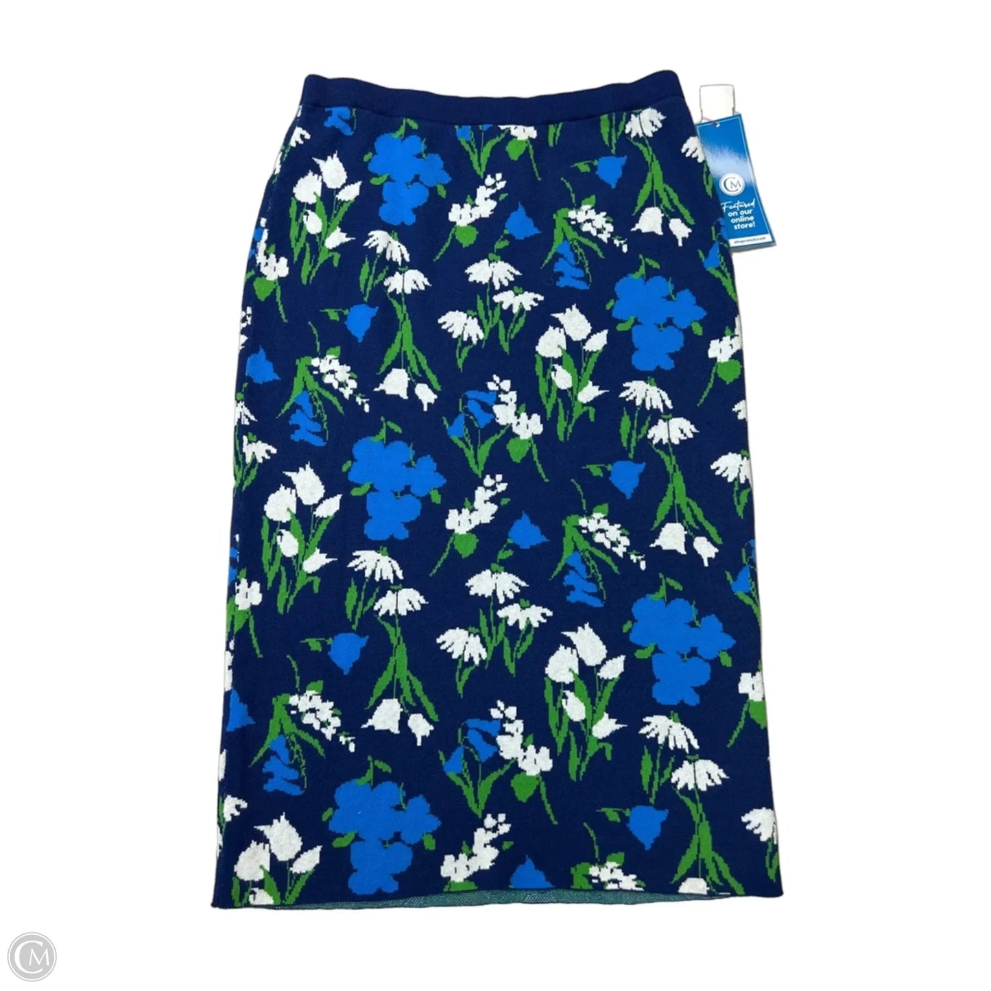 Skirt Designer By Target x Kate Spade In Blue, Size: L