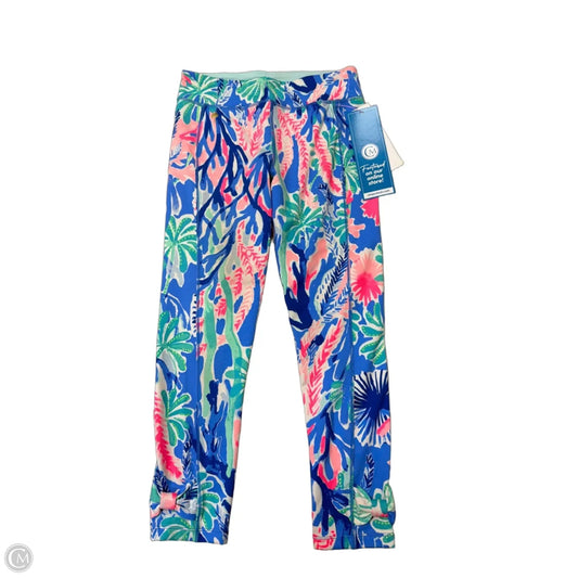 Capris Designer By Lilly Pulitzer In Multi-colored, Size: L