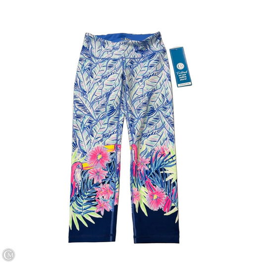 Capris Designer By Lilly Pulitzer In Blue, Size: Xs