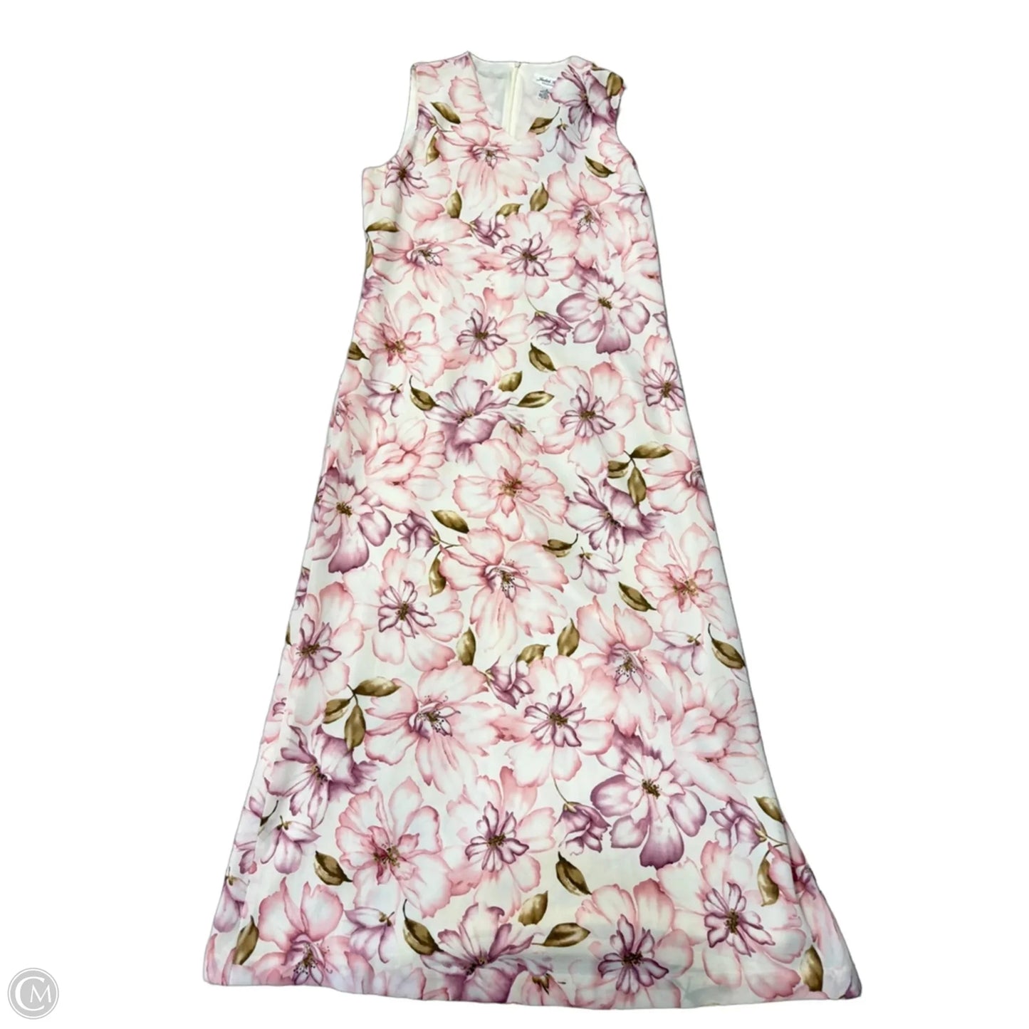 Dress Party Long By Judith Hart In Floral Print, Size: L