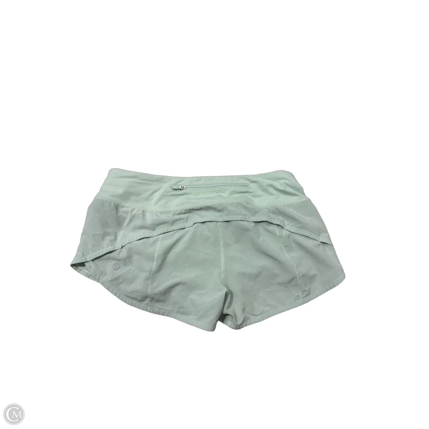 Athletic Shorts By Lululemon In Green, Size: S