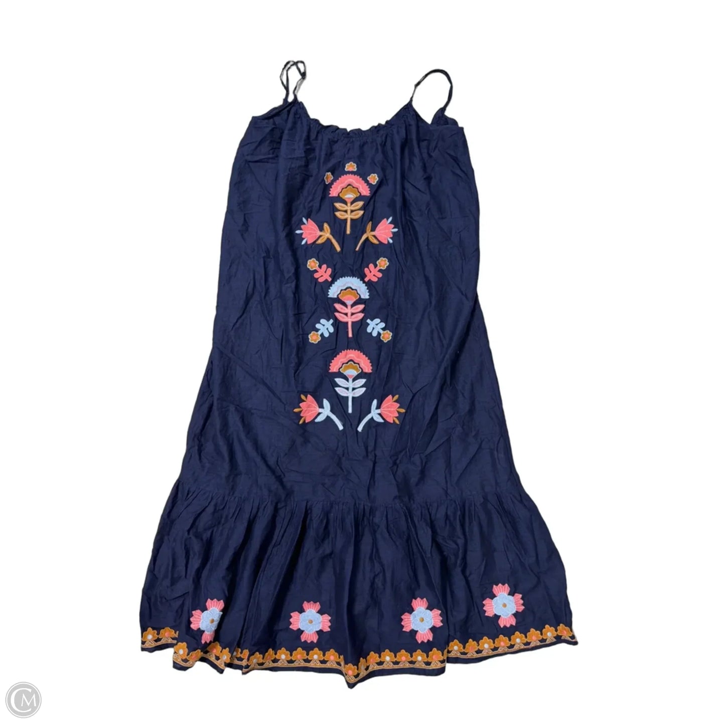 Dress Casual Maxi By Anthropologie In Navy, Size: L