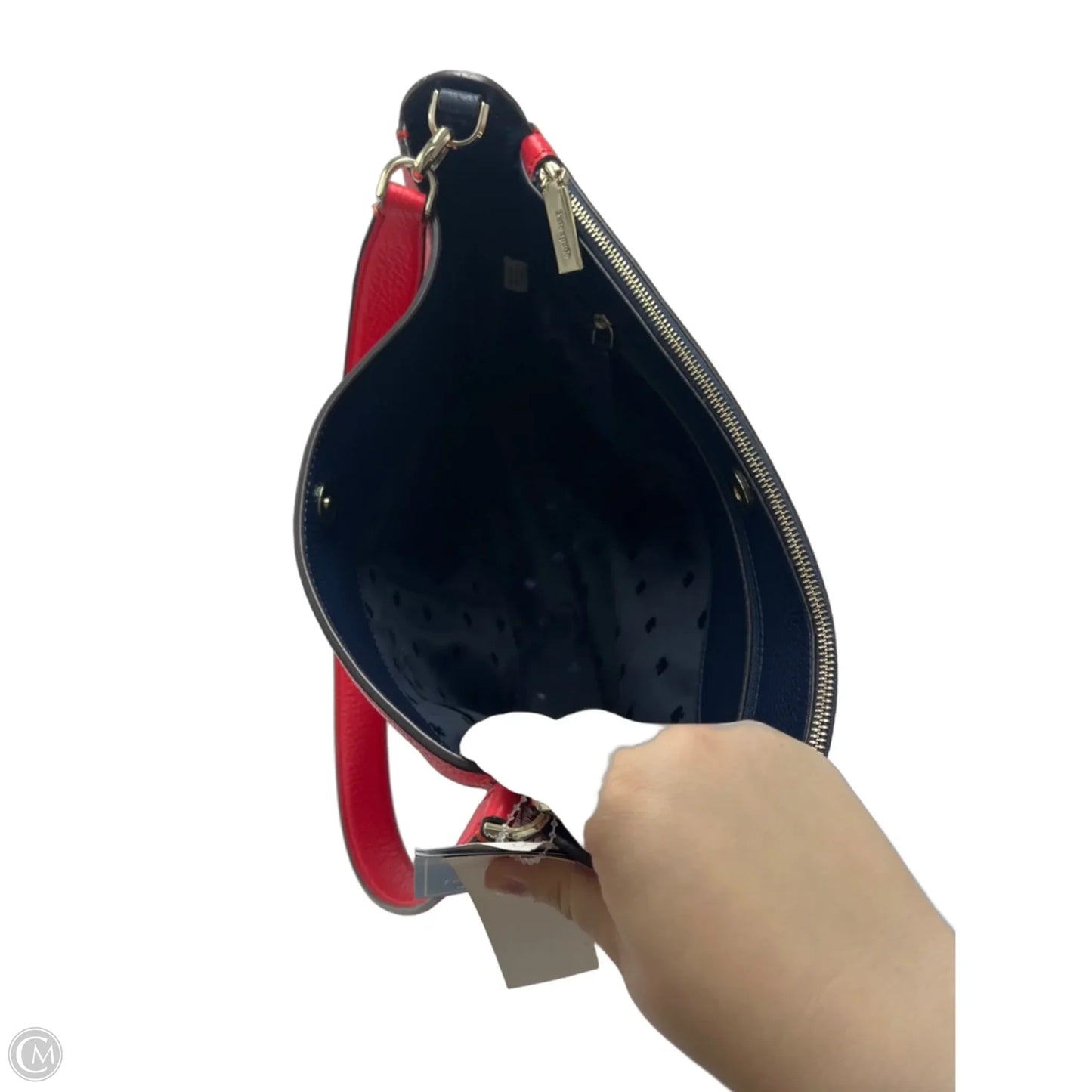 Handbag Designer By Kate Spade Red