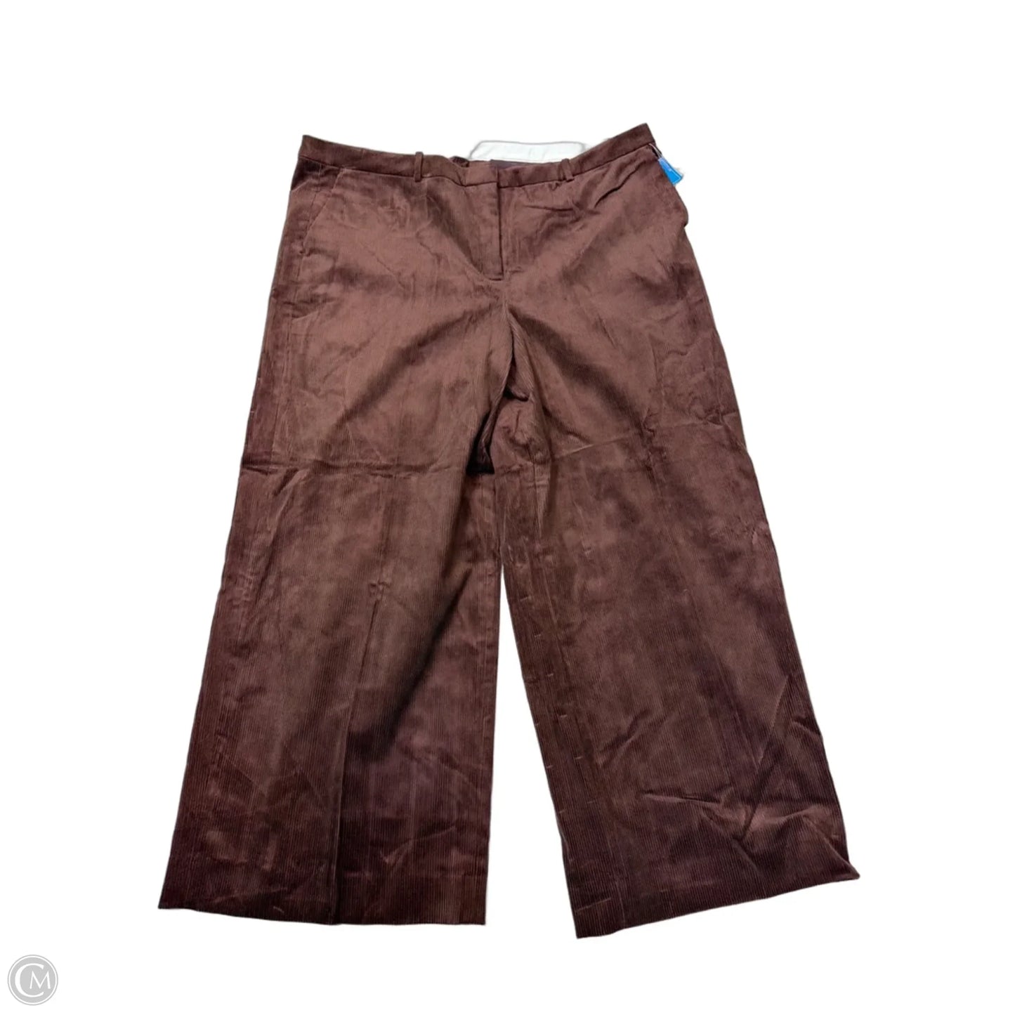 Pants Wide Leg By J. Crew In Brown, Size: 20