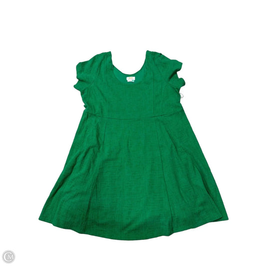 Dress Casual Short By Maeve In Green, Size: 2x