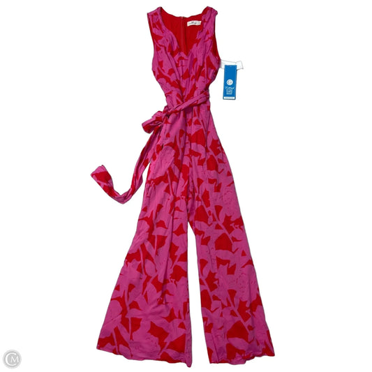 Jumpsuit By Vineyard Vines In Pink & Red, Size: M