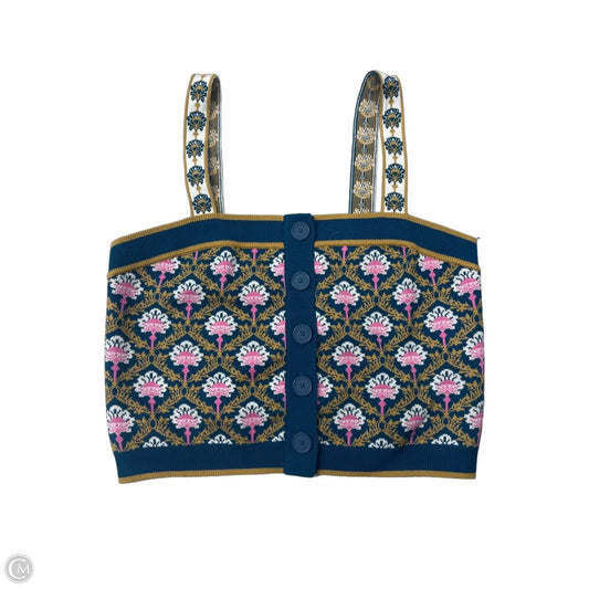 Top Sleeveless By Maeve In Multi-colored, Size: M