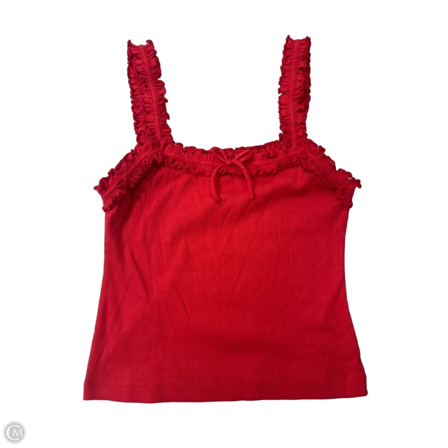 Top Sleeveless By Maeve In Red, Size: L