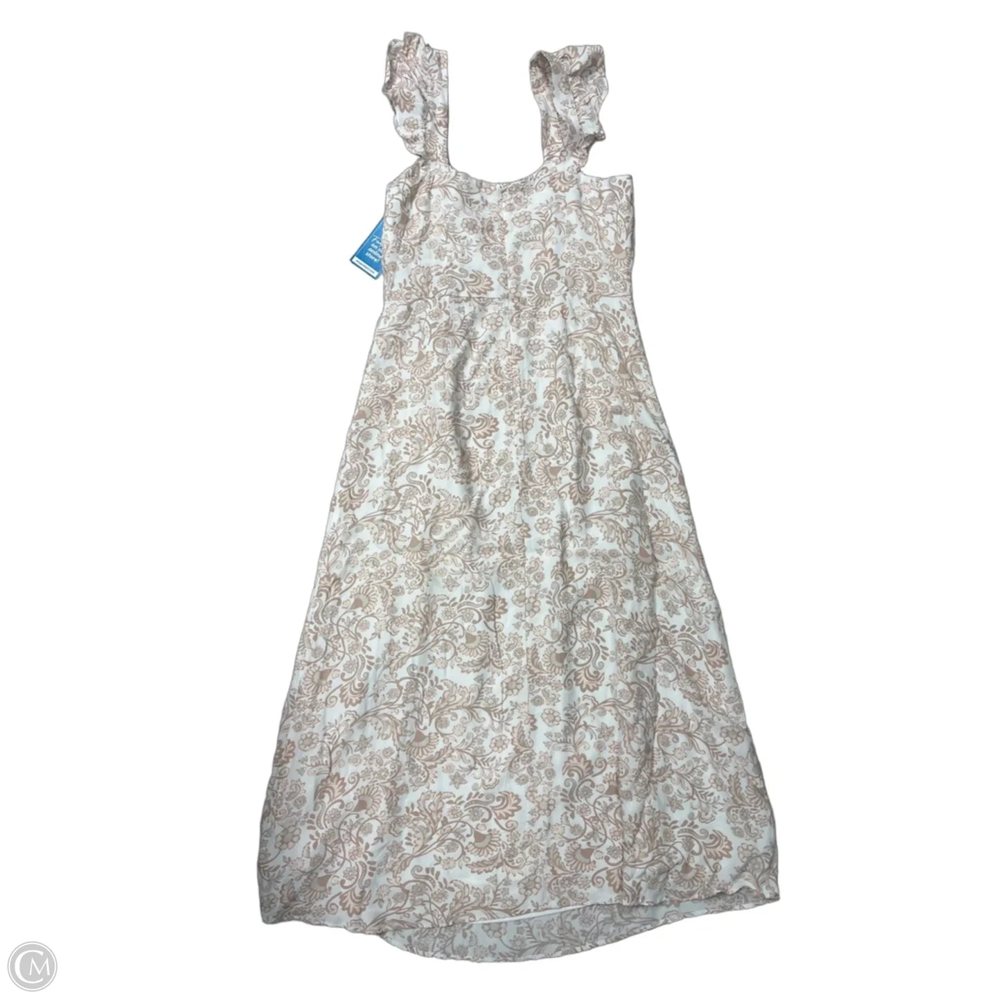 New! Dress Casual Maxi By Loft In Floral Print, Size: M
