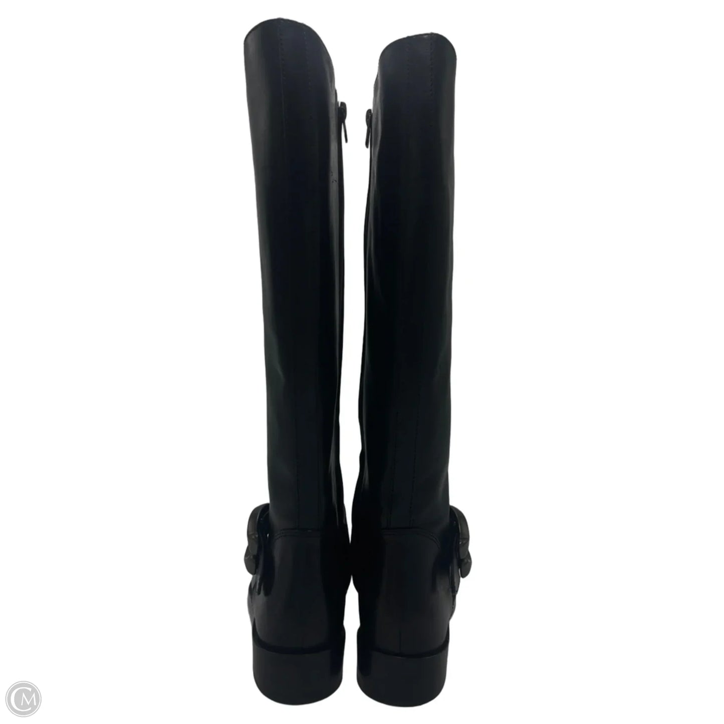 Boots Designer By Coach In Black, Size: 5