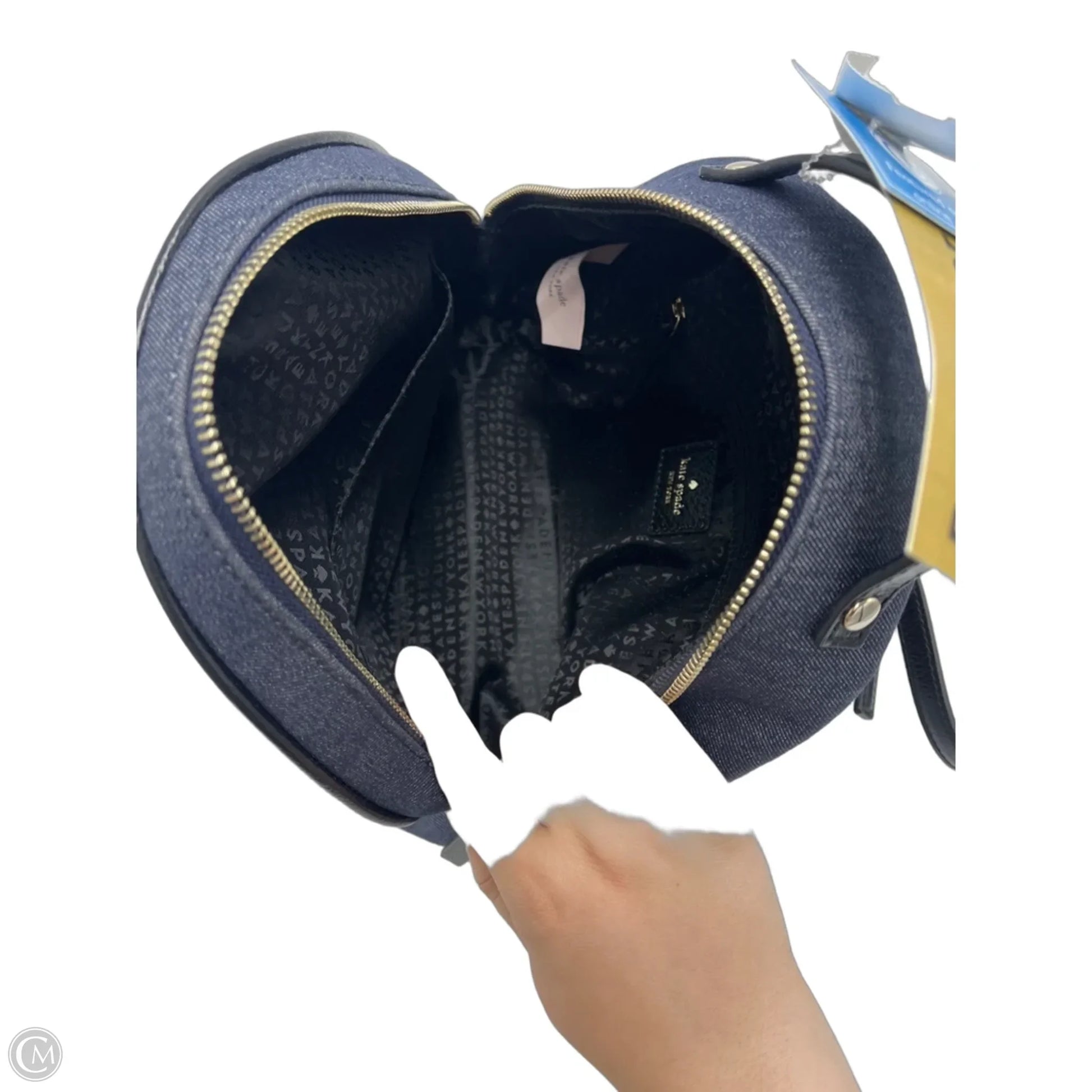 Kate Spade Sammi Grove Street Poppy Backpack Blue Multi