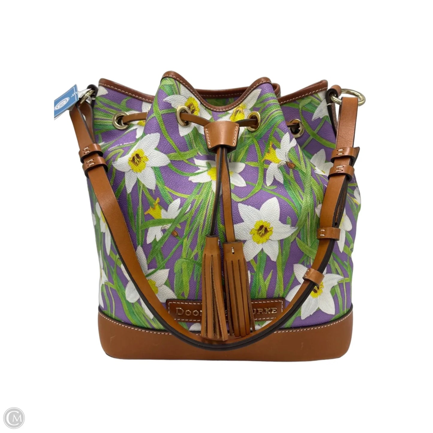 Dooney And Bourke Daffodil Designer Bucket Handbag