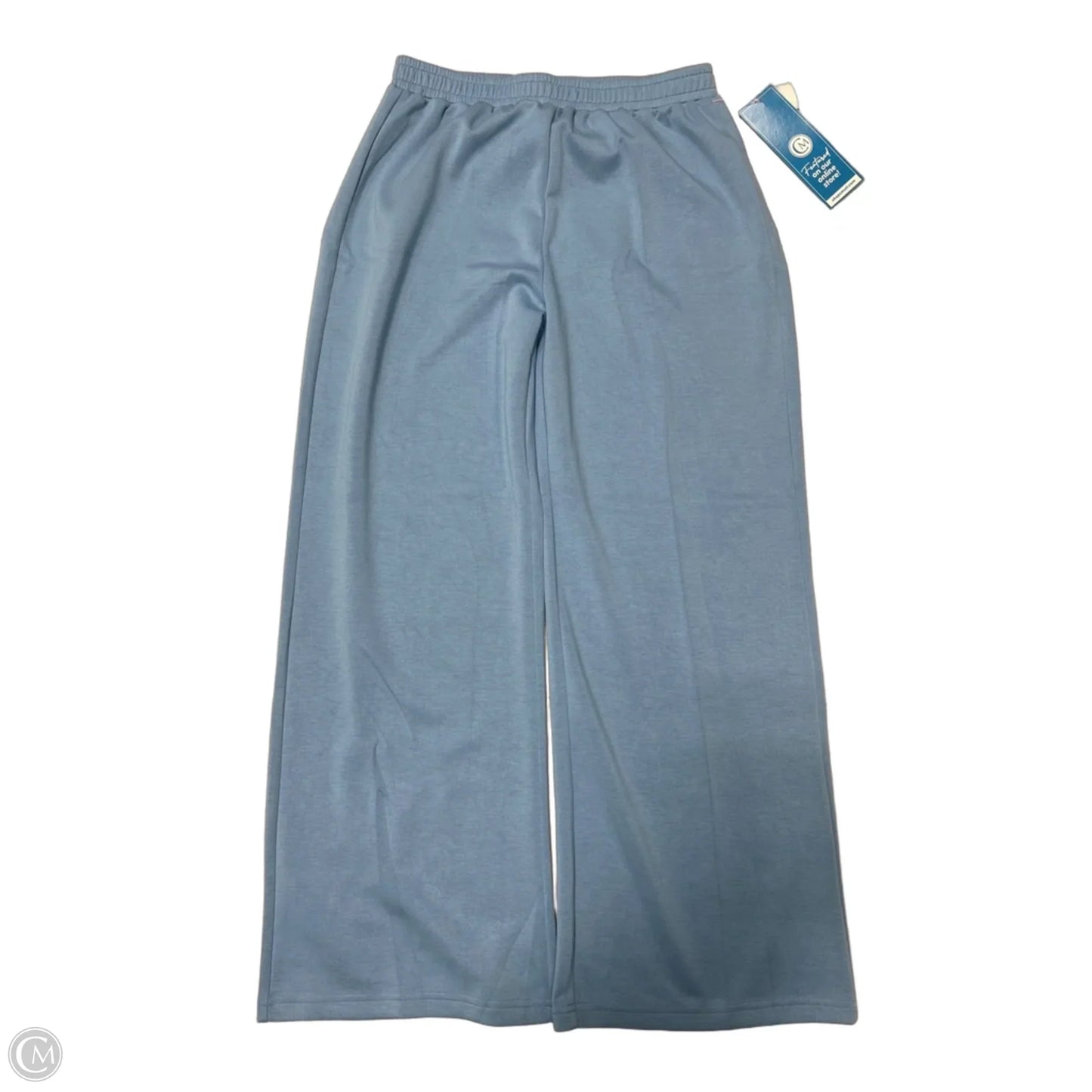 Pants Wide Leg By Pink Lily In Blue, Size: M