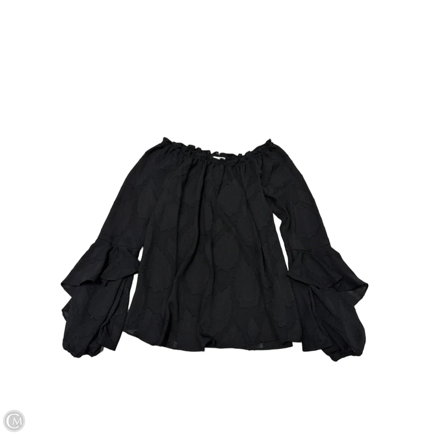Top Long Sleeve Designer By Michael Kors In Black, Size: Xxs