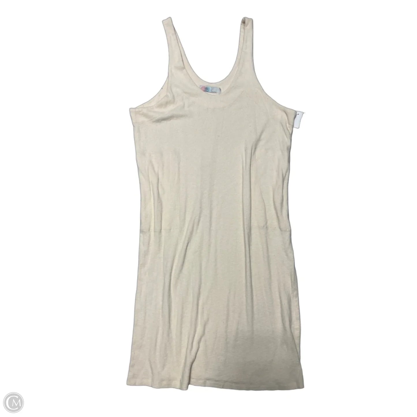 Dress Casual Maxi By Free People In Cream, Size: L