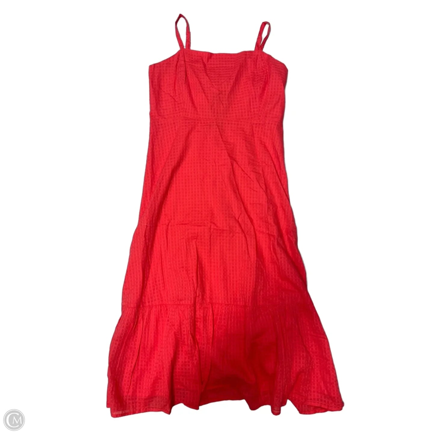 New! Dress Casual Midi By Gap In Coral, Size: M
