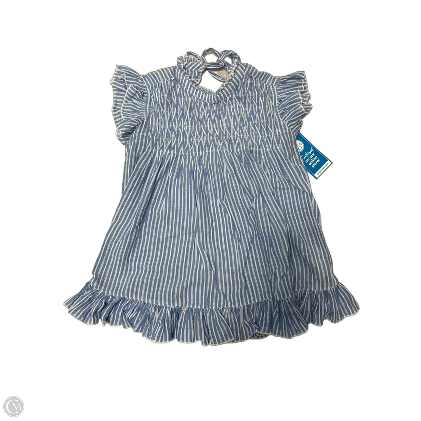 Top Sleeveless By Anthropologie In Striped Pattern, Size: Xs