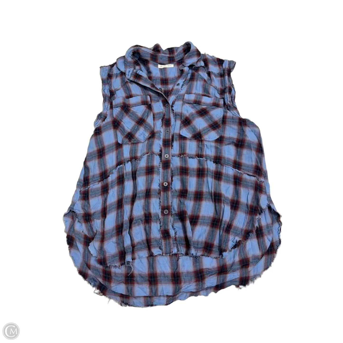 Top Short Sleeve By We The Free In Blue, Size: S