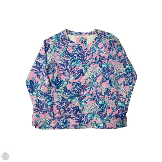 Sweatshirt Designer By Lilly Pulitzer In Multi-colored, Size: Xl