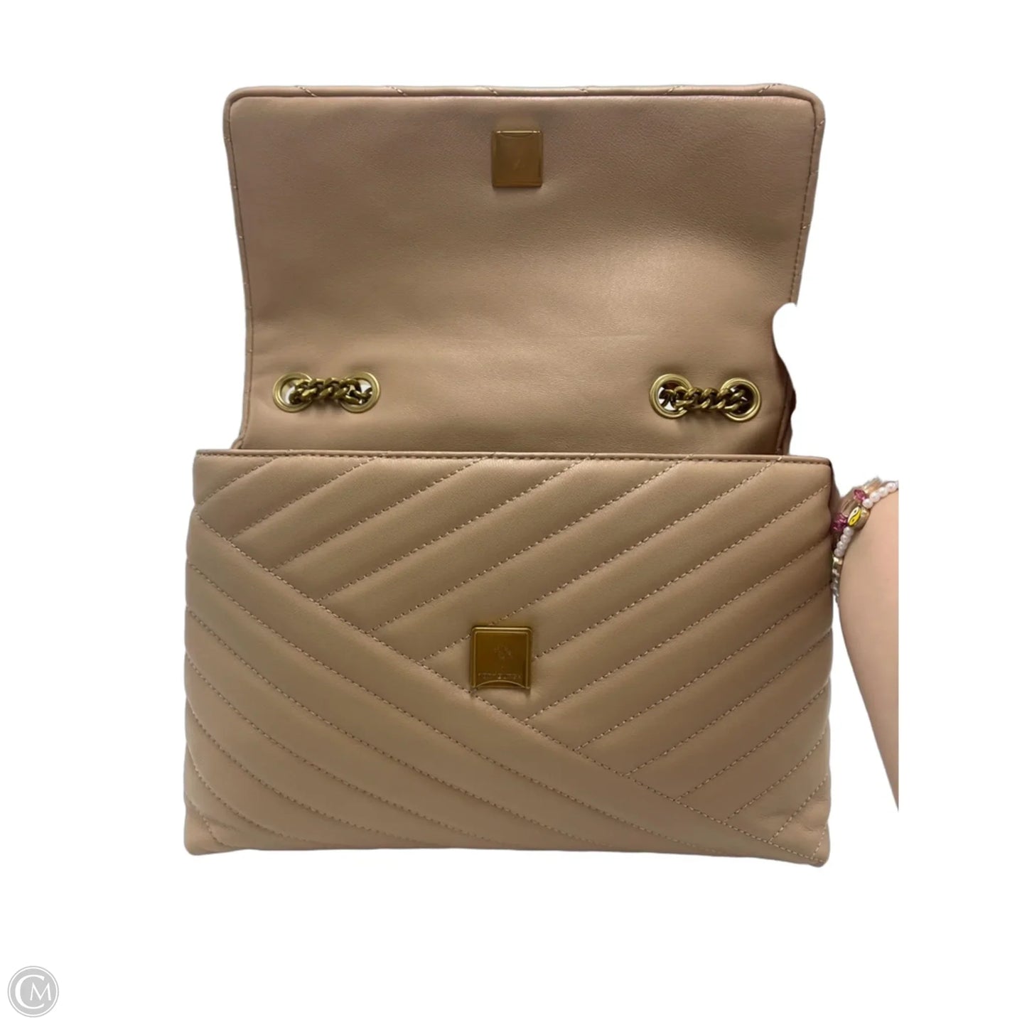 New! Tory Burch Kira Chevron Designer Handbag