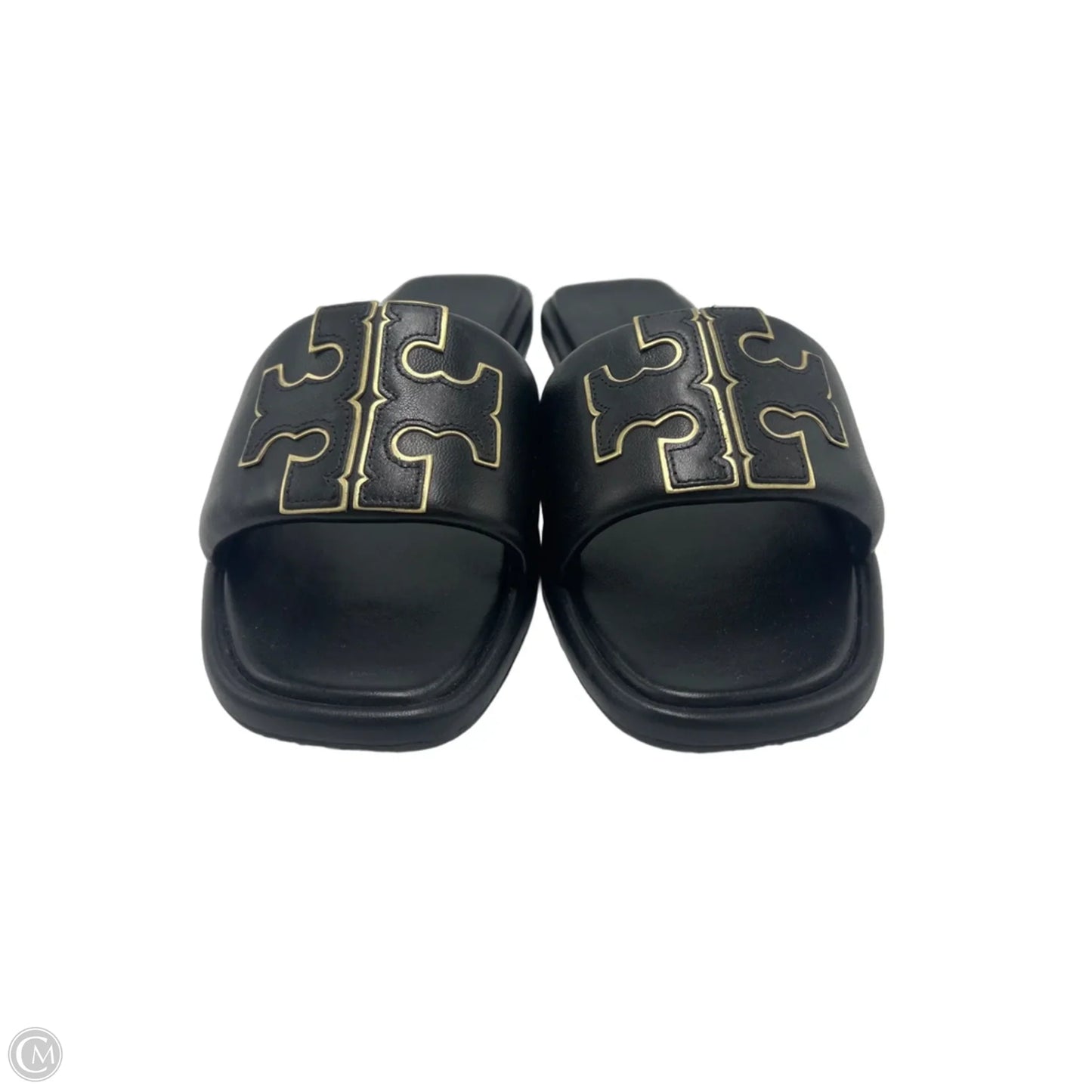 Tory Burch Double T Sport Slide Designer Shoe, Size: 11
